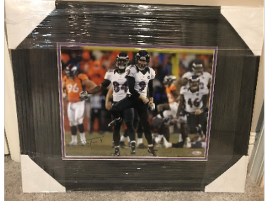Justin Tucker Autographed Photograph