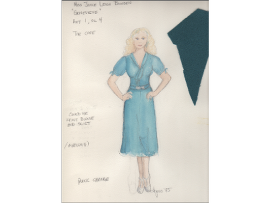 HollyHynes-BAKERS WIFE Costume Sketch