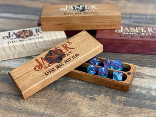 Limited Edition Jasper's Dice Vault from Master Monk Cherry