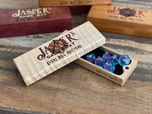 Limited Edition Jasper's Dice Vault from Master Monk White