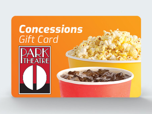 Park Theatre $100 Concessions Gift Card