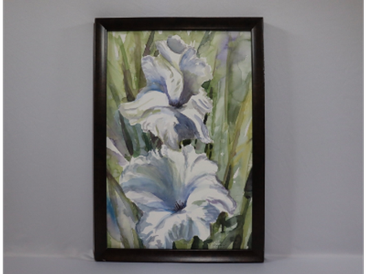 Aunt Peggy's Flowers Painting