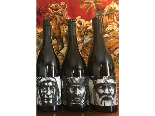 3 Bottles of The Warriors wines from ess&see Winery, South Australia