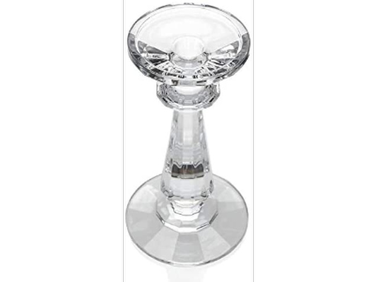 Pair of Faceted Waterford Crystal Candle Holders