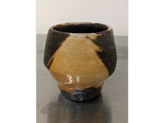 Dark Stoneware Tea Bowl by Allison Severance