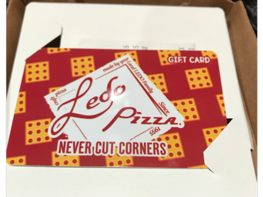 Ledo Pizza ($25 Gift Card)