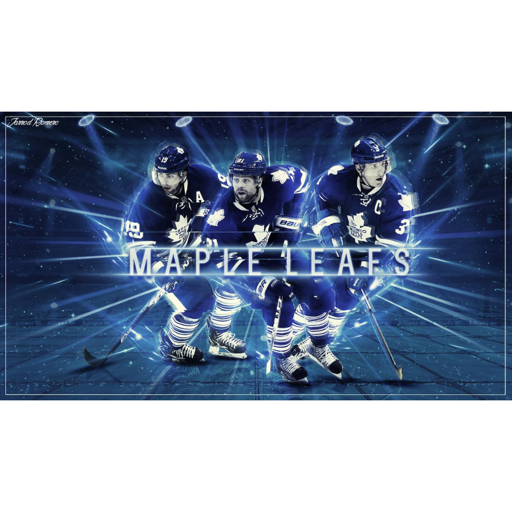 Pair of Toronto Maple Leafs v. New York Islanders on April 17, 2022 (OS&B)
