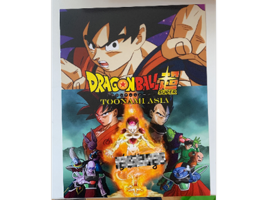 DragonBall Super Toonami Asia Signed Print