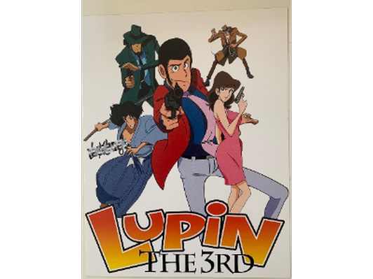 Lupin the Third Signed Print
