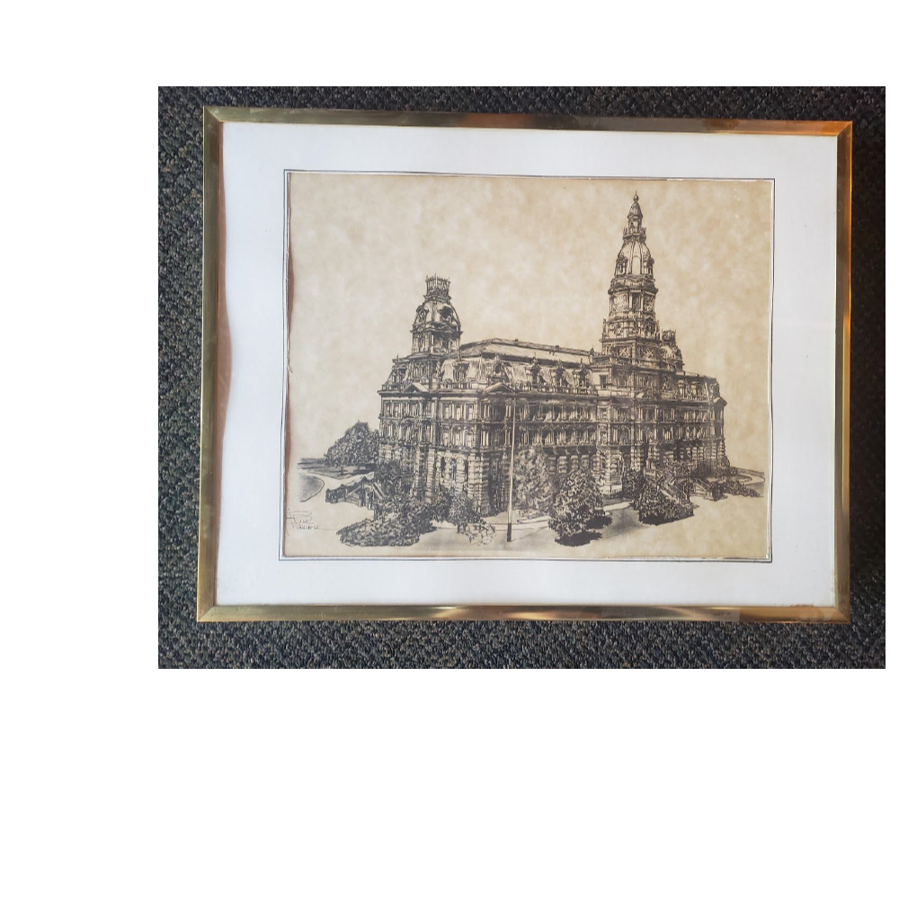 Framed Print of Old Marion County Jail