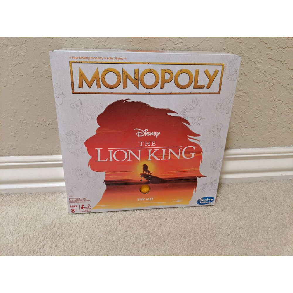 The Lion King Monopoly (NEW)