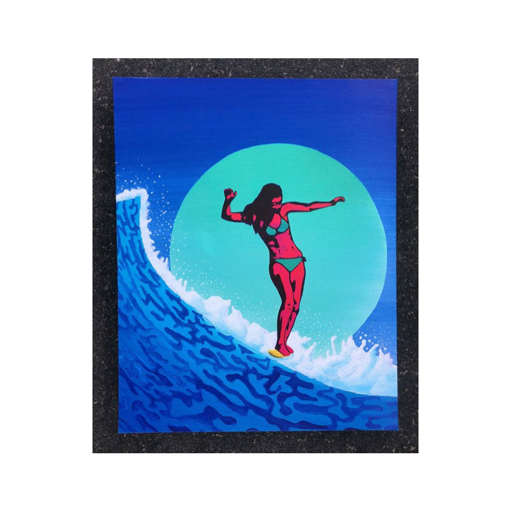 Surfer Girl by Sam Bernal