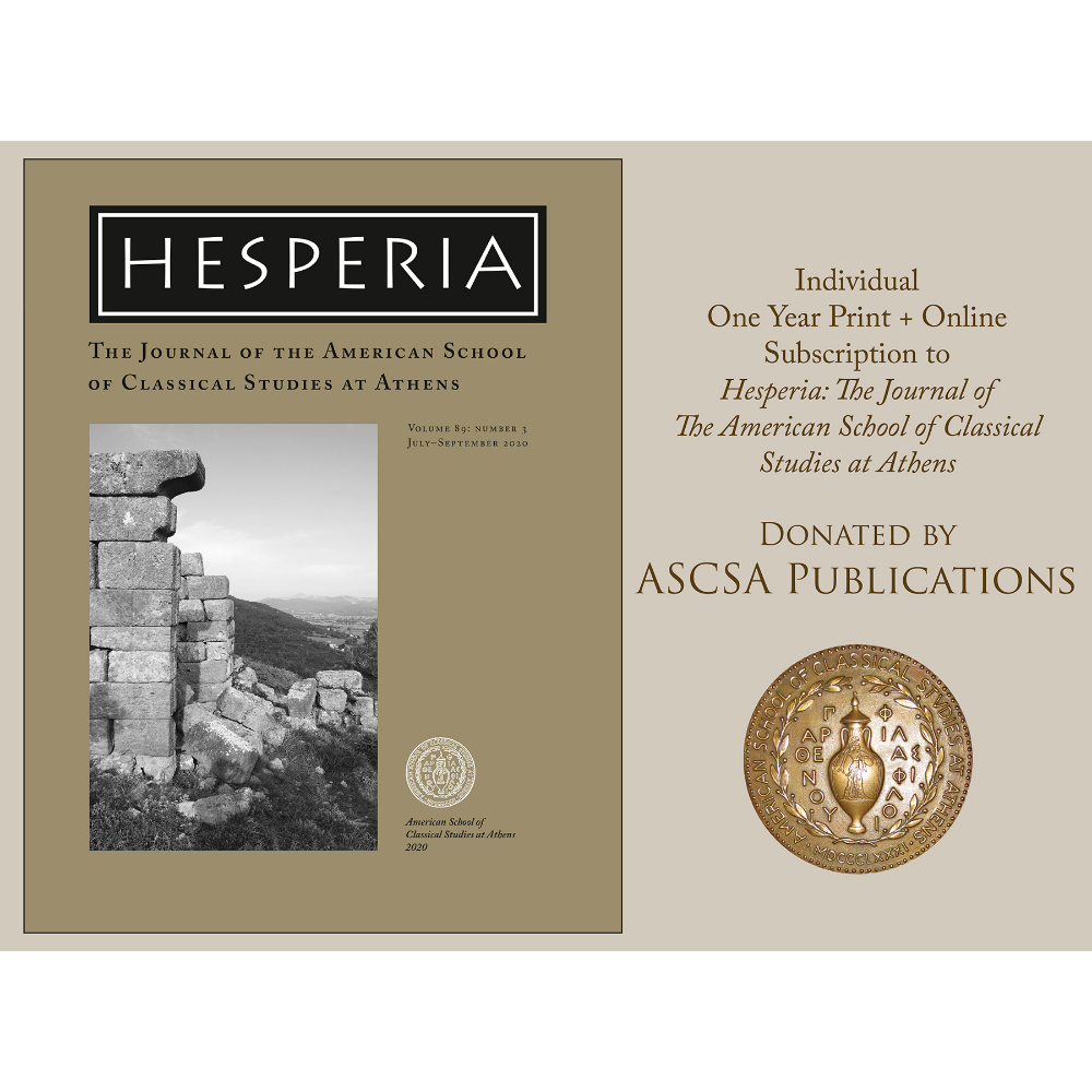 Hesperia - a 1-yr Subscription