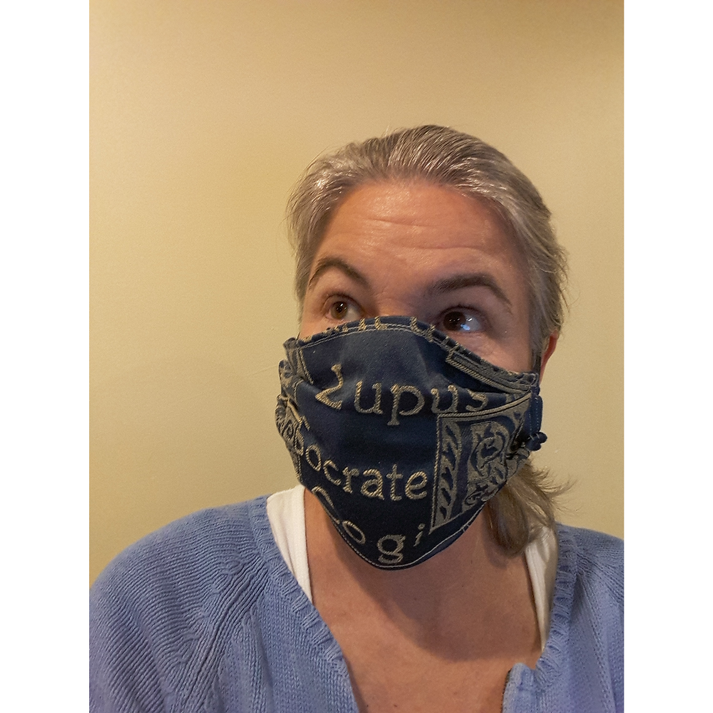 OPEN Match - Latin Tapestry Face Mask by Beth Severy-Hoven