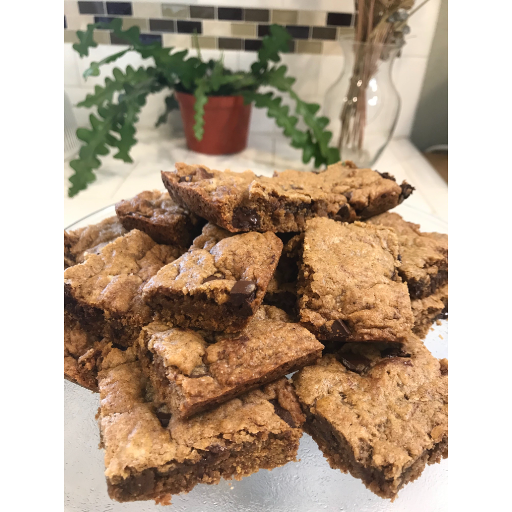 Emily's Salted Brown Butter Chocolate Chip Cookie Bars