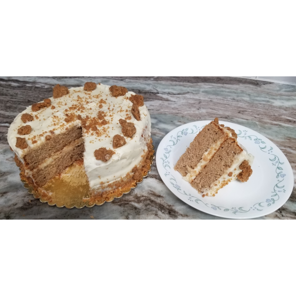 Leslie's Spiced Cake With Cream Cheese Icing 