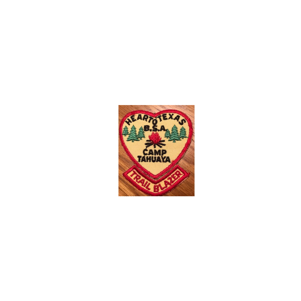 Late 50’s to 60’s Camp Tahuaya summer camp pocket patch