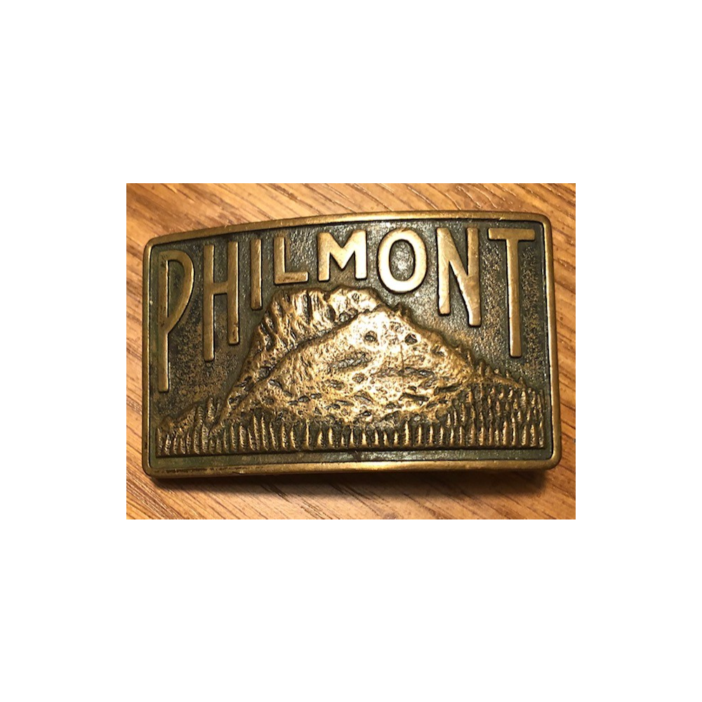 Classic Philmont Brass Belt Buckle