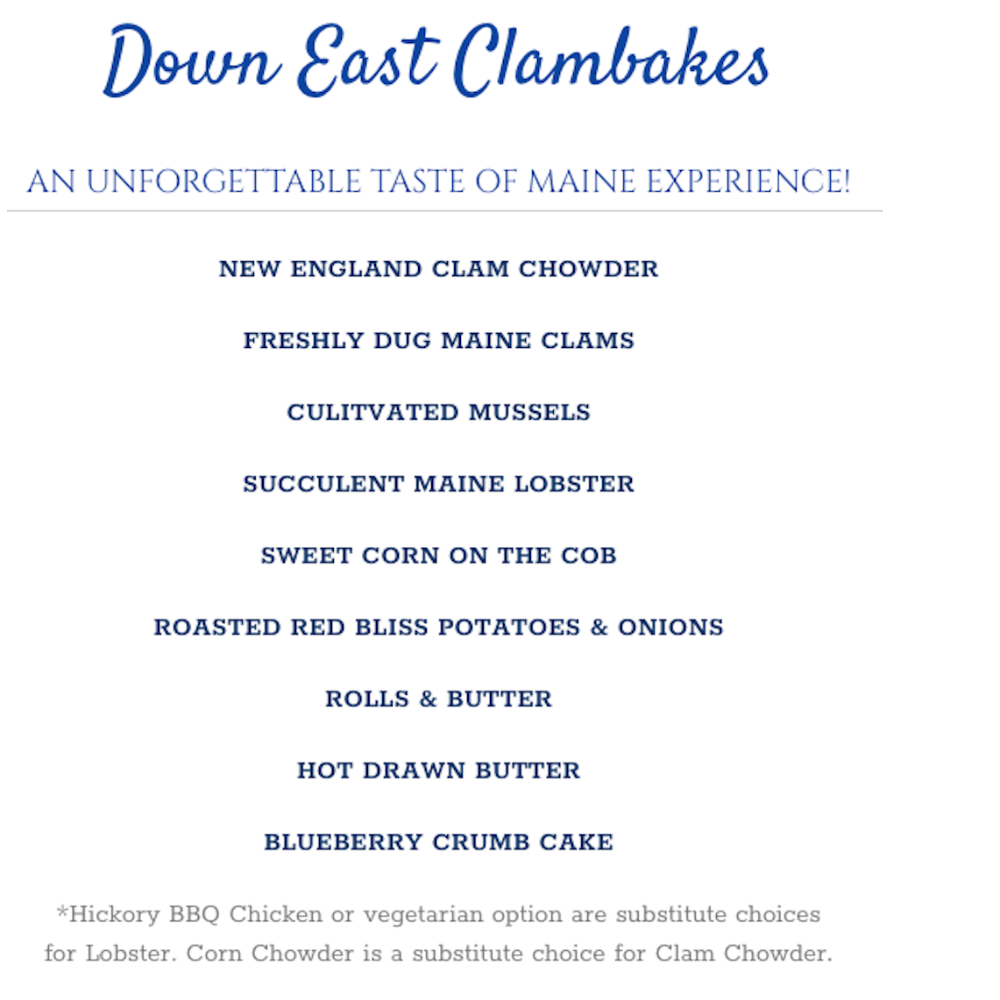 Foster's Clambake & Catering Clambake for Two - $90 Value