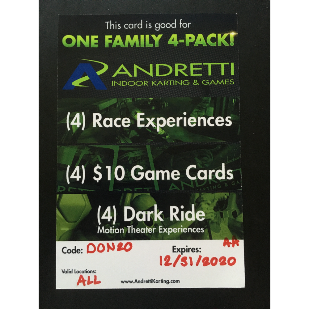 Andretti Karting Family Four Pack