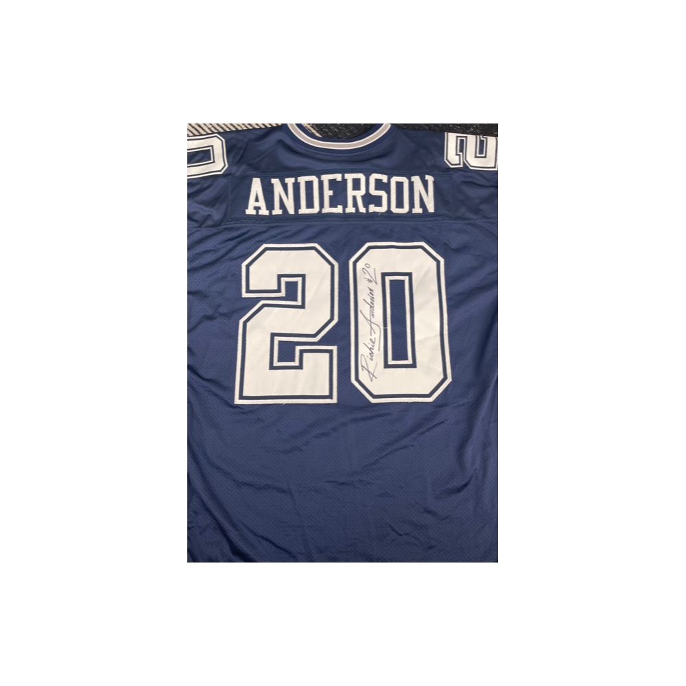 Richie Anderson Game Worn Autographed Jersey