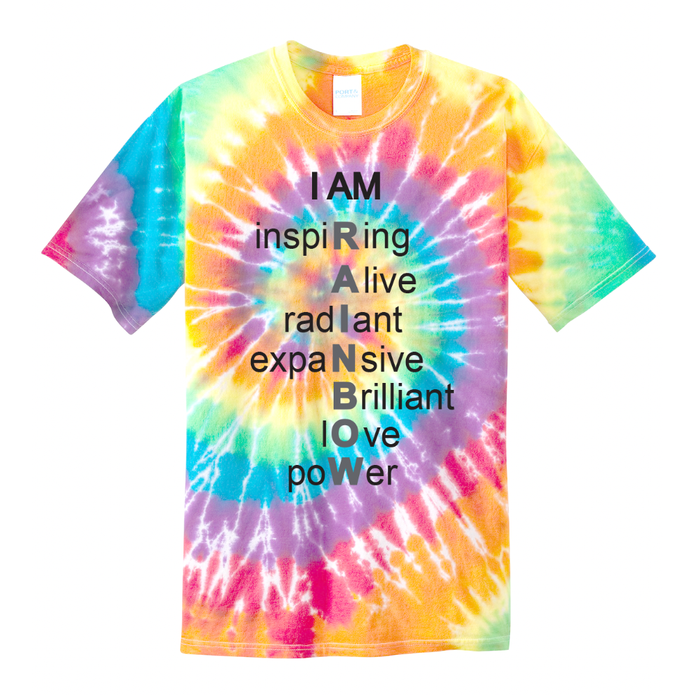 LIMITED EDITION Tie-Dye Rainbow Pride Shirt - M