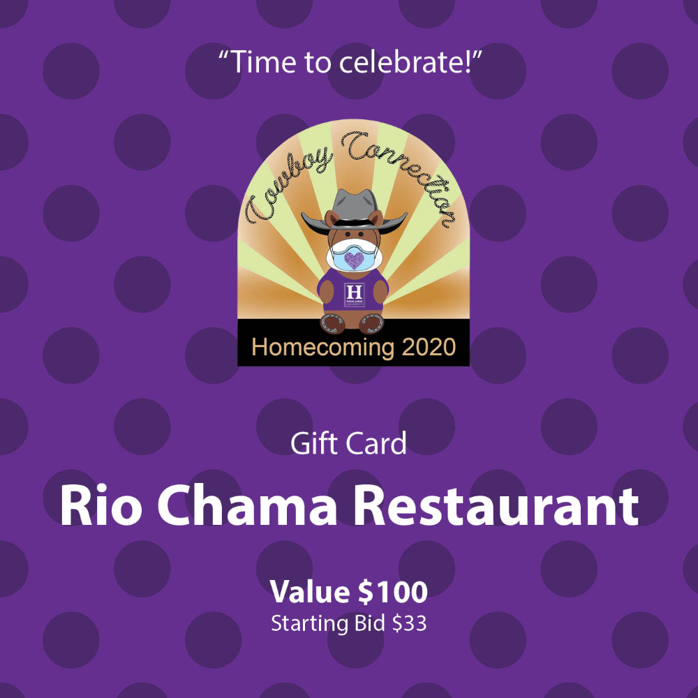 Rio Chama Restaurant Gift Card $100