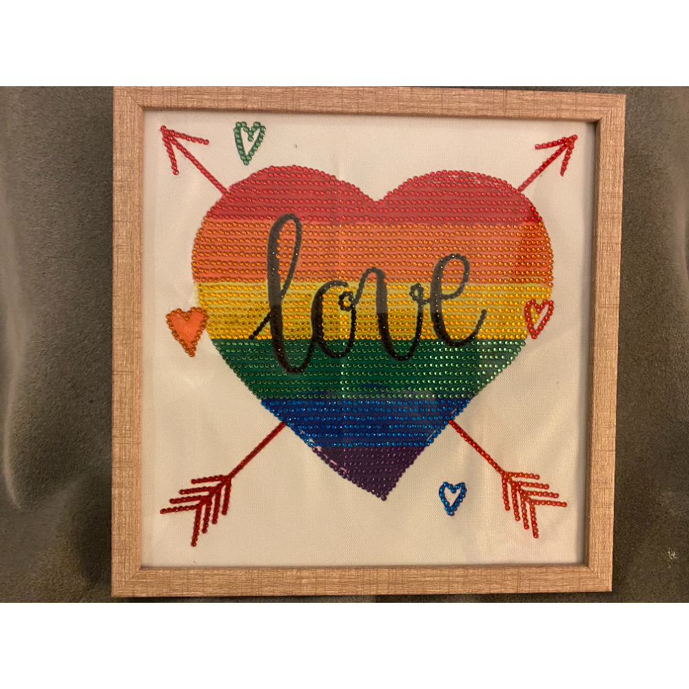 Rainbow Love Print
