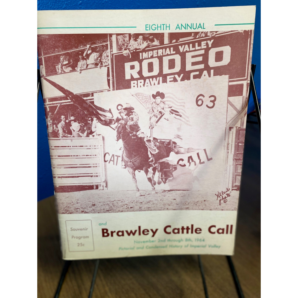 1964- Imperial Valley Rodeo Souvenir Book