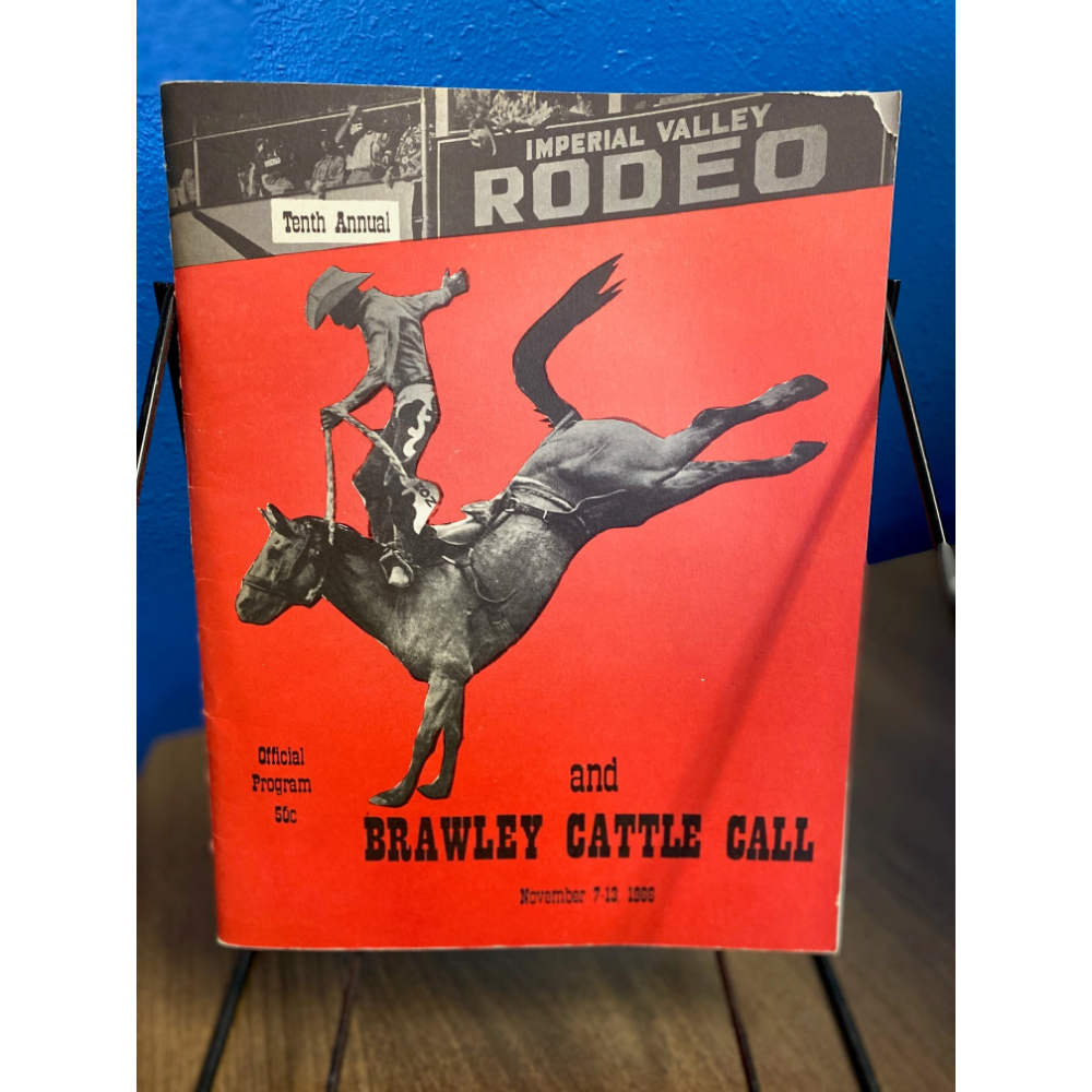 1966- Cattle Call Rodeo Souvenir Program Book