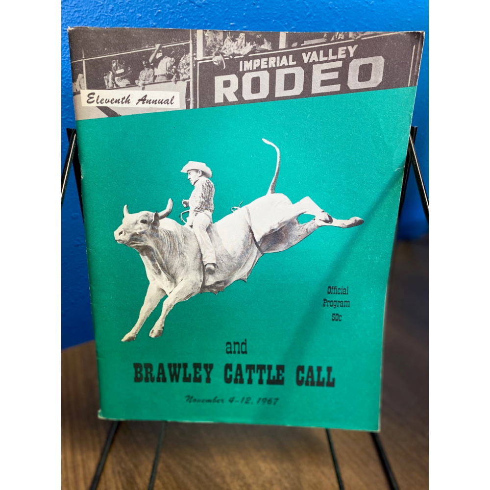 1967- Cattle Call Rodeo Souvenir Program Book