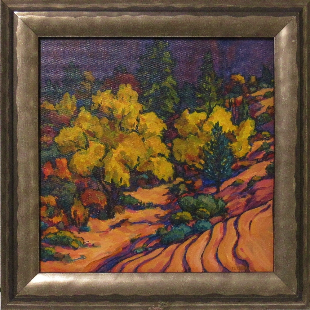SOLD OUT: Fall - East Zion Wash, Royden Card, 2017