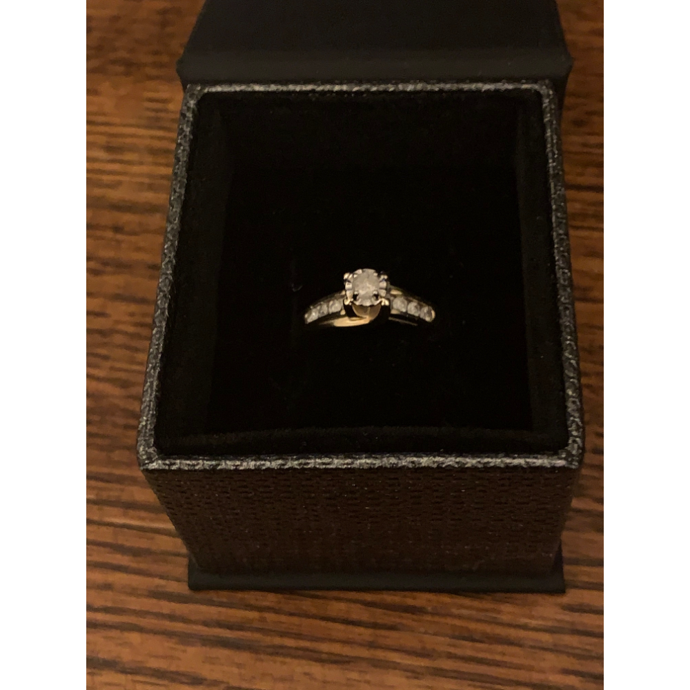 Diamond Ring - Size 8.5