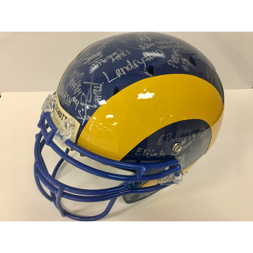Autographed ASU Rams Helmet