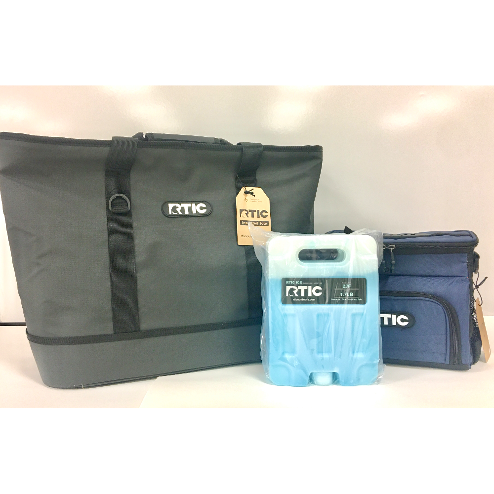 Rtic insulated tote and 6pk cooler
