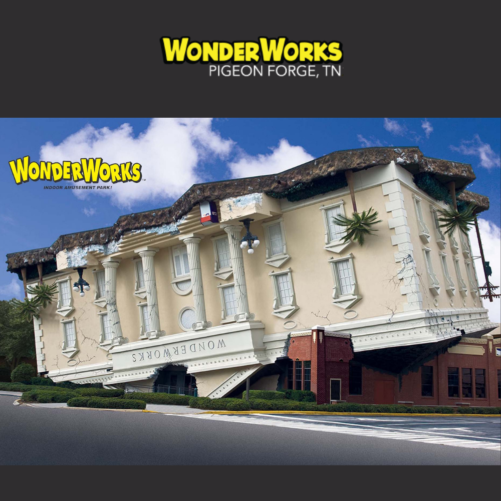 WonderWorks Pigeon Forge - 2 General Admission Passes