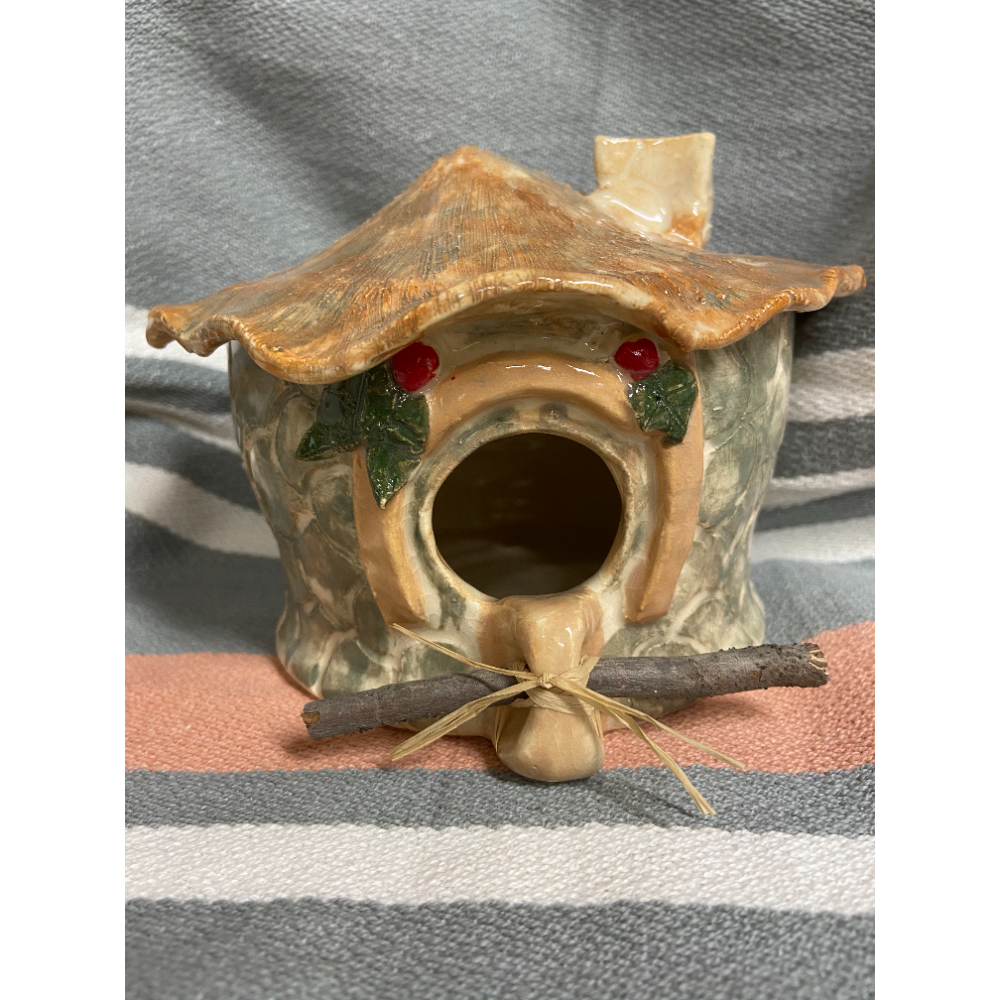 Bird House from Maple Cottage Pottery