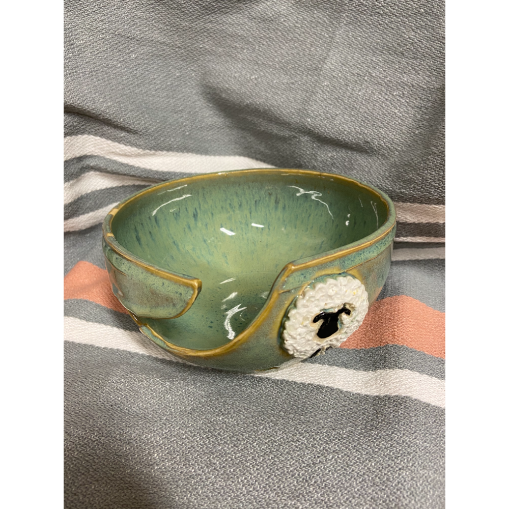 Yarn Bowl from Maple Cottage Pottery