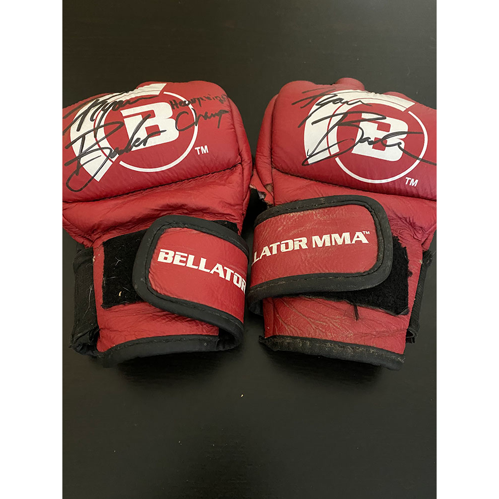 Ryan Bader - Autographed Gloves