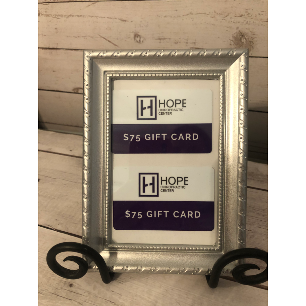 Two (2) $75 Hope Chiropractic Center Gift Cards (Southlake Location Only)