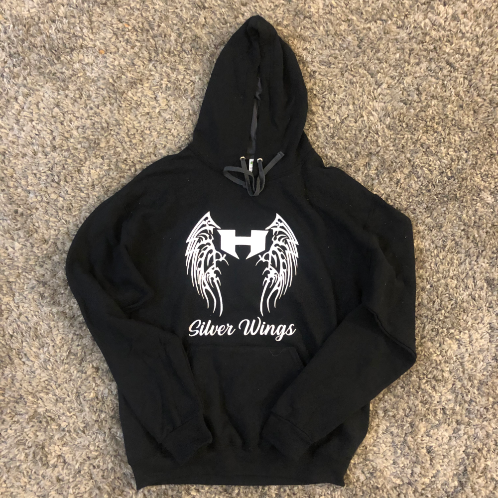 Silver Wings Hoodie - Your choice of size!