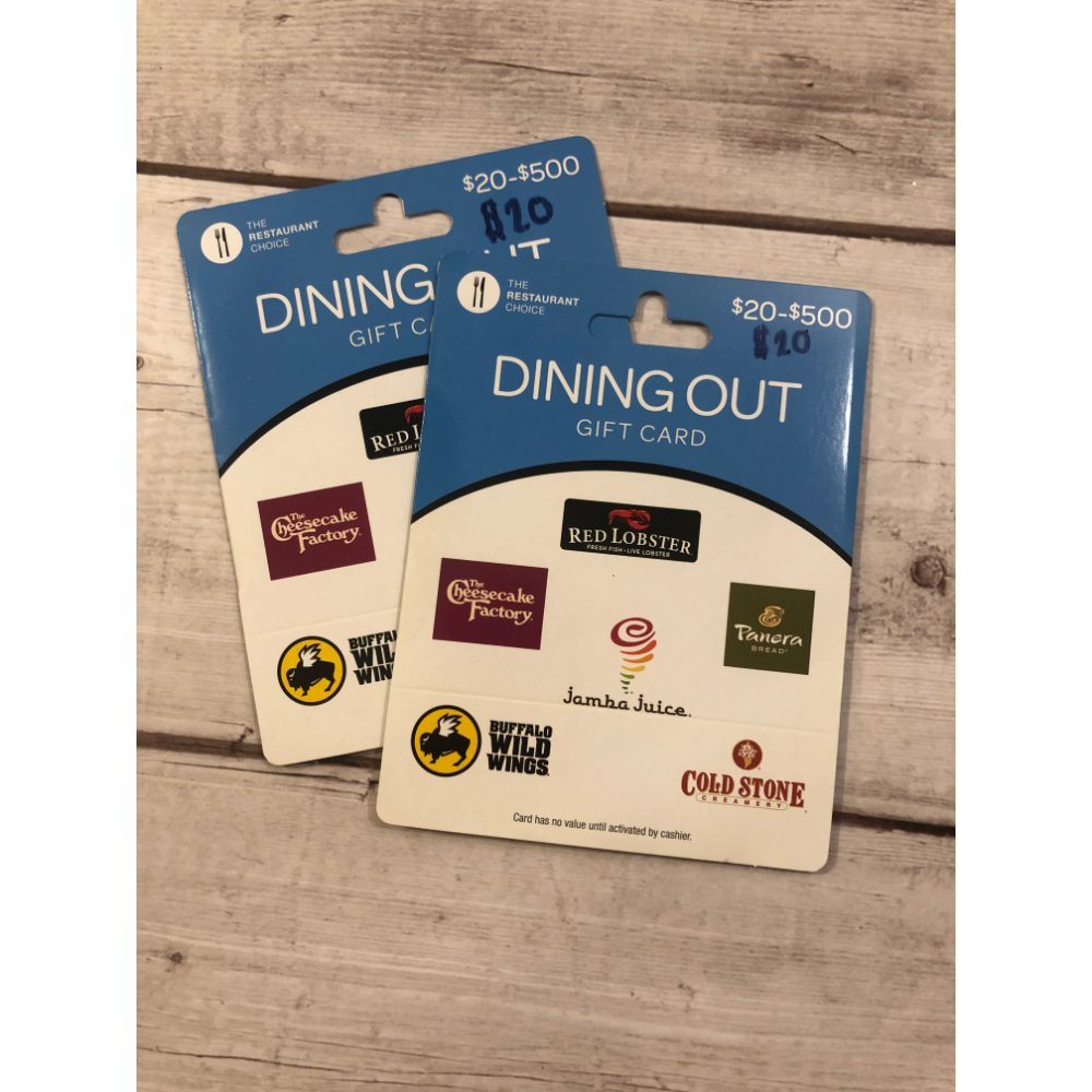 $40 Darden Restaurants Gift Card