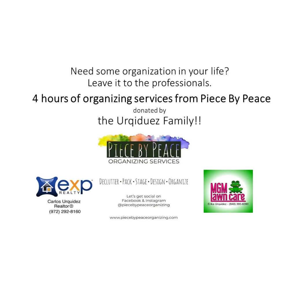 4 Hours Piece by Peace Organizing Service