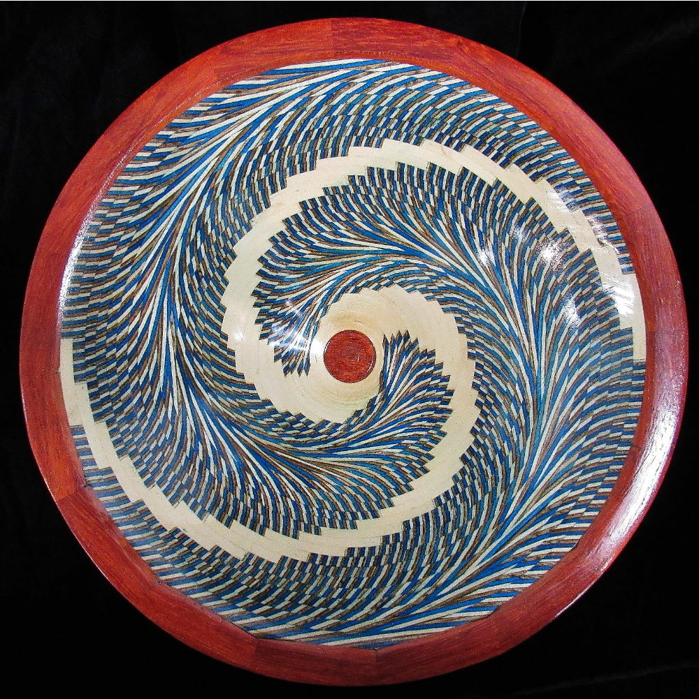 Illusion Wooden Bowl, Barry G. Gray, 2019