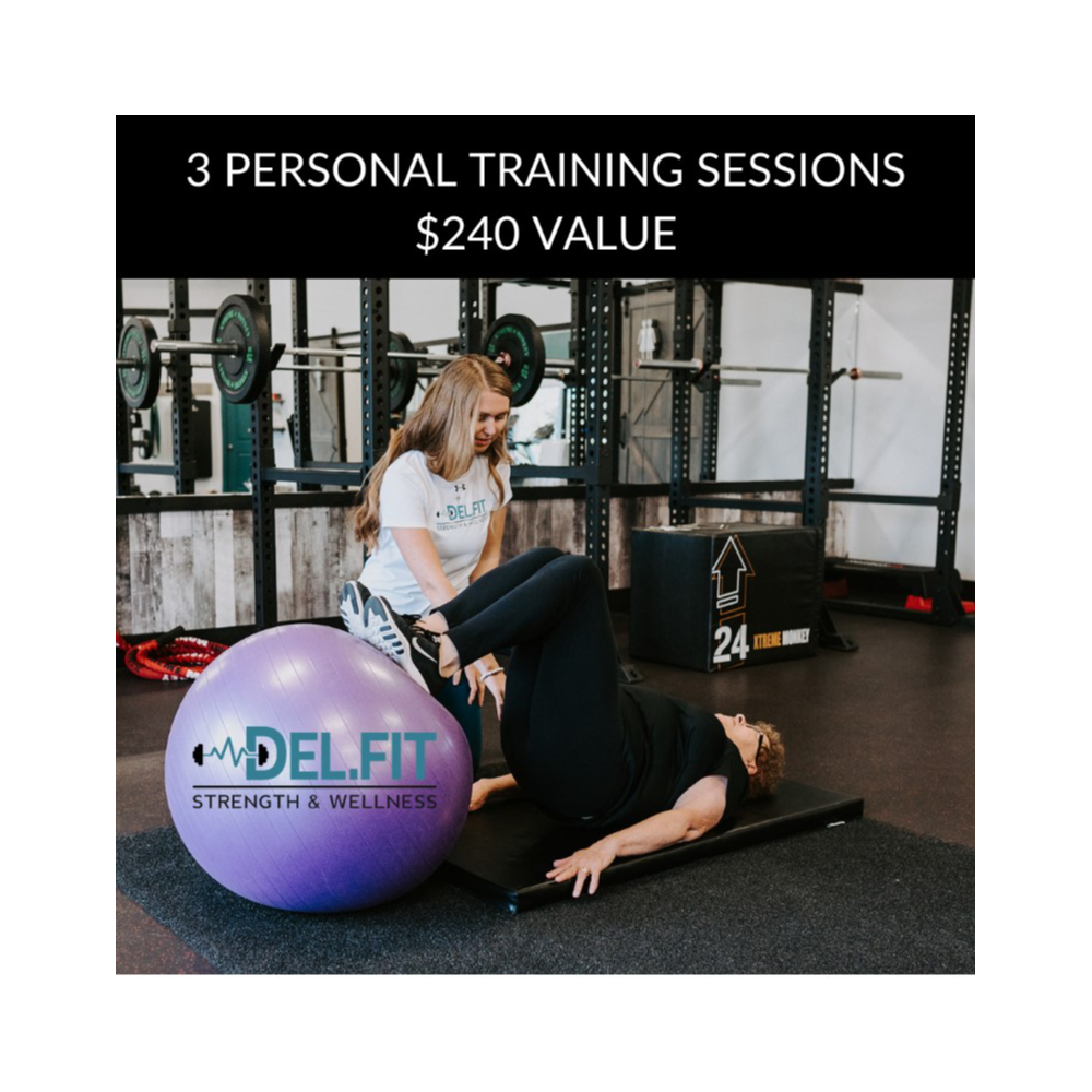 3 Personal Training Sessions