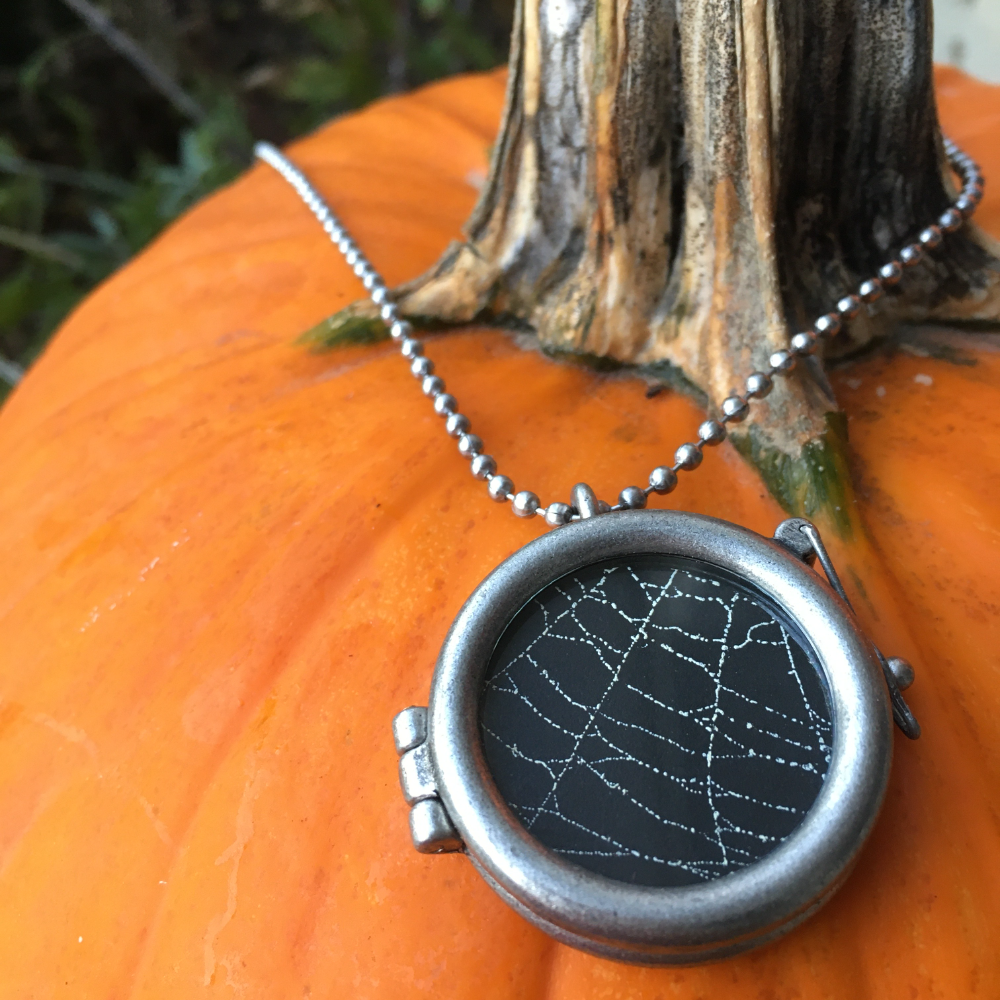 Charlotte's Web Talisman Necklace by Wendy Cook