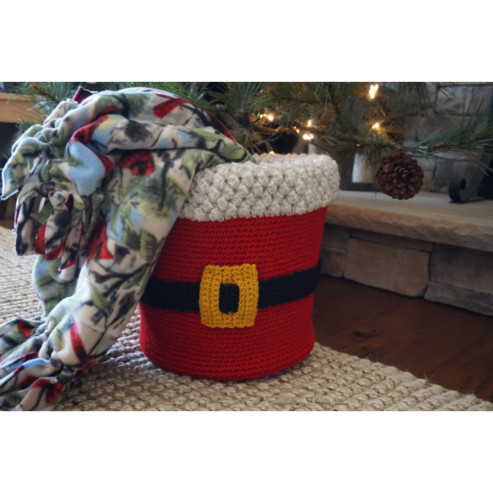 Santa Basket and Blanket