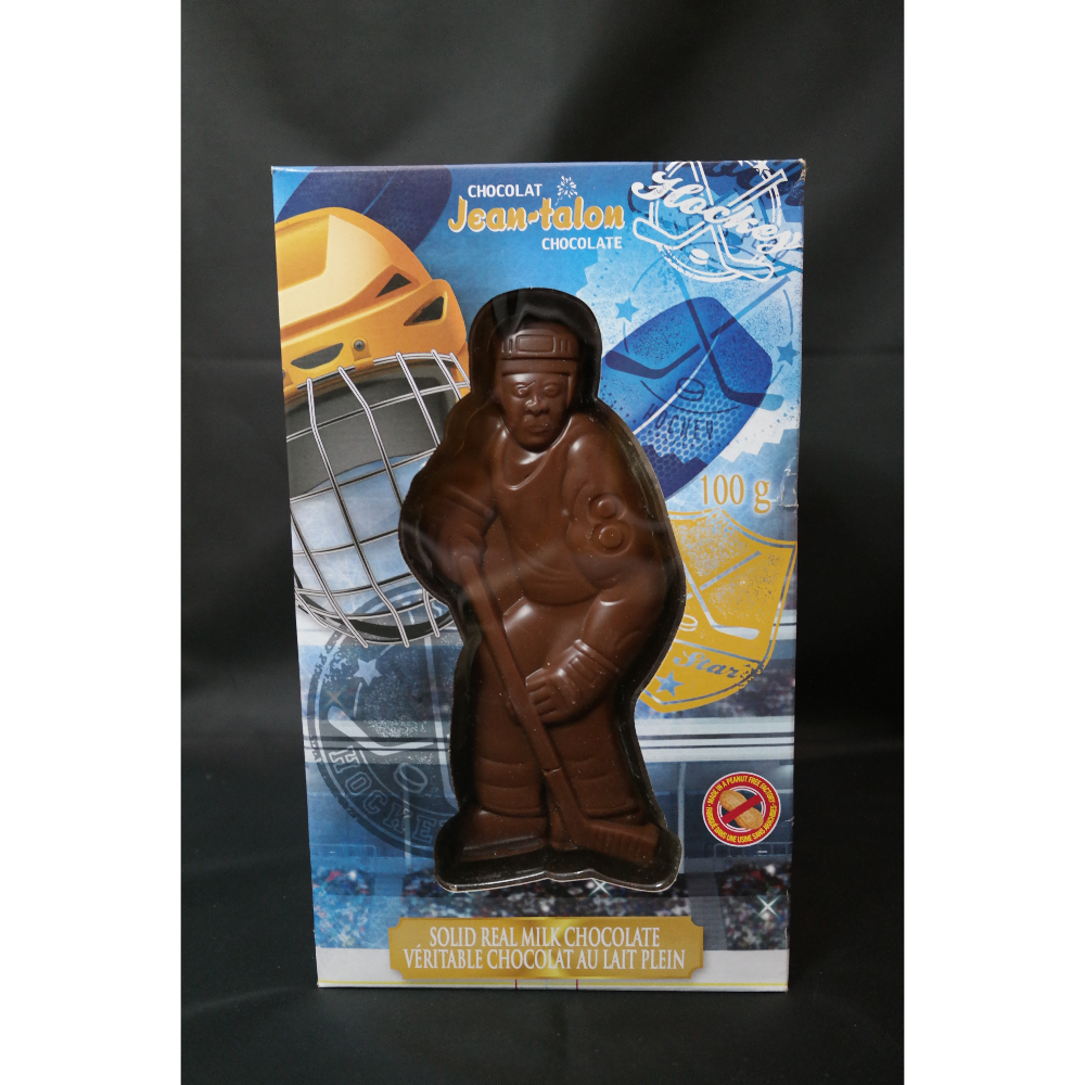 Chocolate Ice Hockey Player