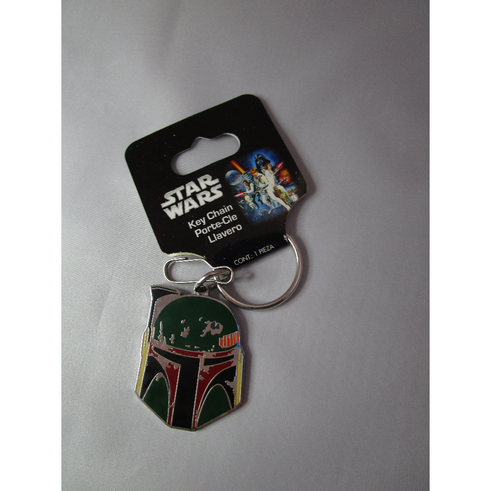 2" Star Wars Boba Fett Enamel Keychain