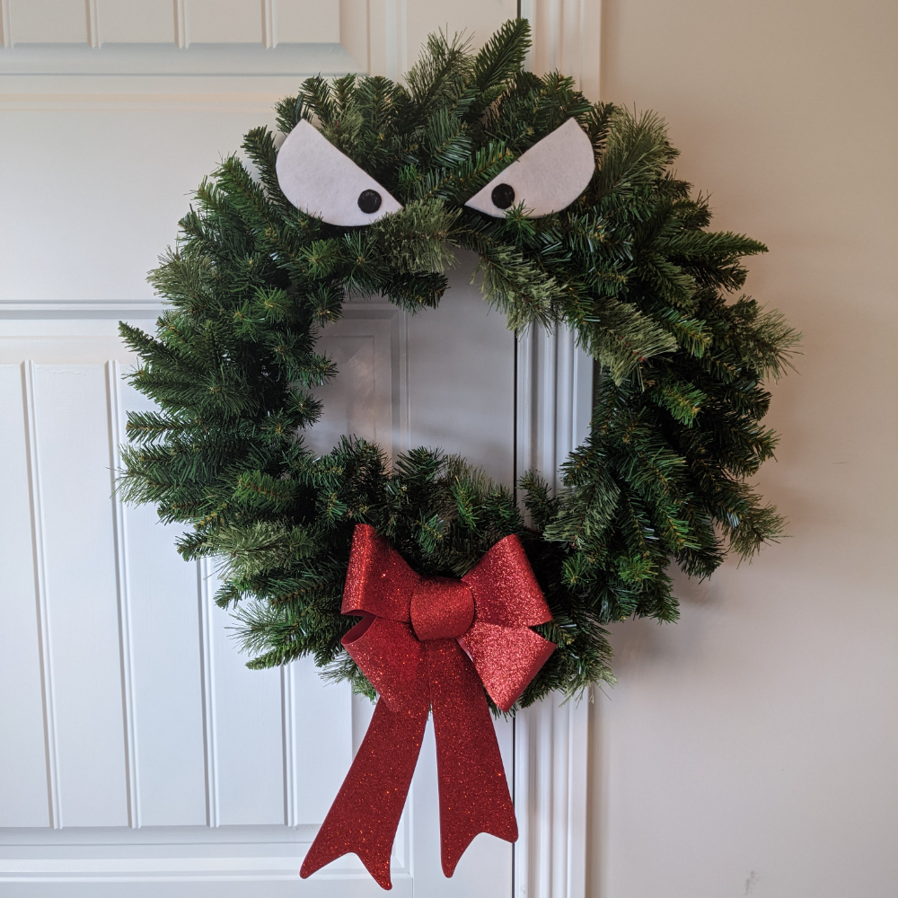 Nightmare Before Christmas Wreath